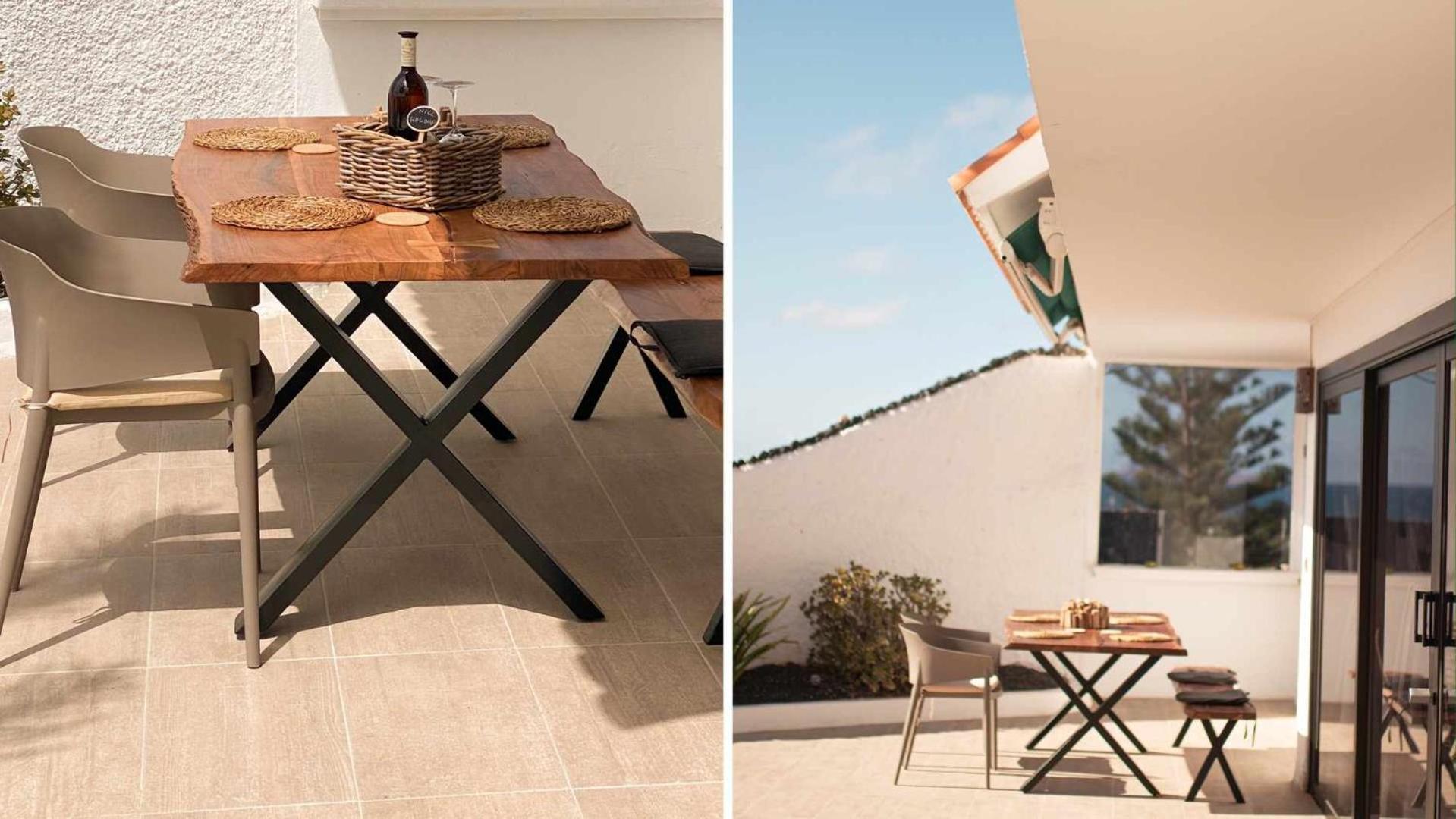 Bungalow Allende Famara Con Piscina Privada Y Ac Екстериор снимка